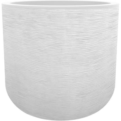 EDA Plastic - Round jar 50 cm Graphit'up - 67 L - Cenguse white