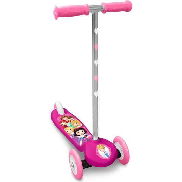 DISNEY PRINCESSES 3 Wheels Twist Steering Scooter