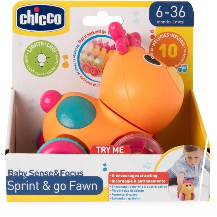CHICCO - Sprint&go Fawn - Orange and pink - From 6 months