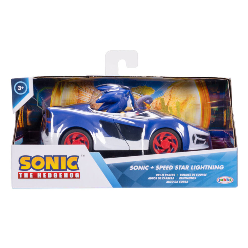 Sonic the Hedhehog assorted Vehicle + figure 7cm