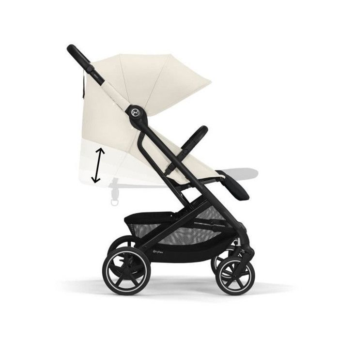 CYBEX - Beezy BLK Stroller - Canvas White
