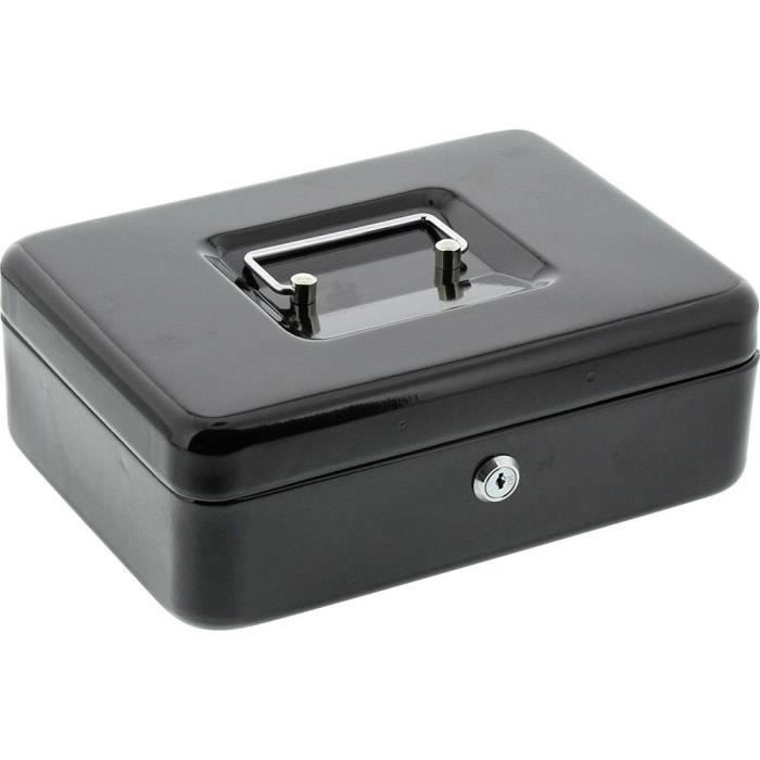 Money box - BURG WACHTER - Money 5025 Black - Key opening, black steel