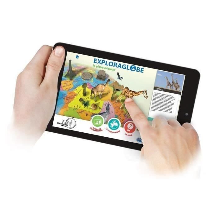EXPLORAGLOBE Connect The evolving interactive globe