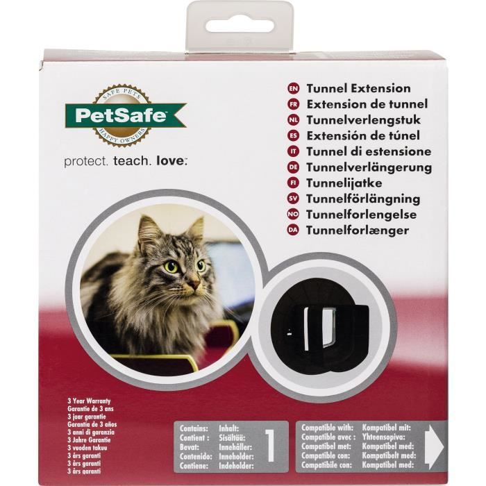 Extension tunnel for door - PETSAFE - MICROSHIP - Brown