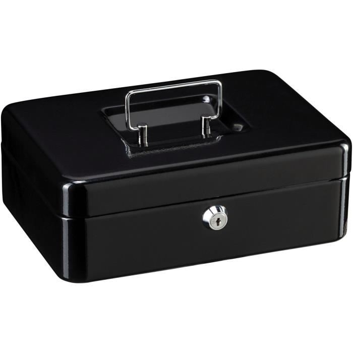 Money box - BURG WACHTER - Money 5025 Black - Key opening, black steel