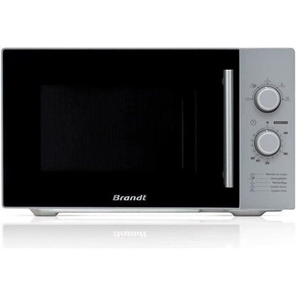 BRANDT SM 2602S Silver Monofunctional Microwave - 26 L - 900 W - Freestanding