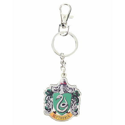 Harry Potter Slytherin shield metal keychain