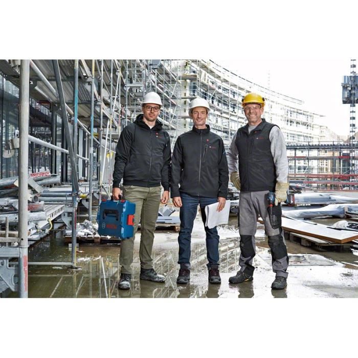 GHH 12 + 18V XA heating jacket + GAA 12V-21 + GBA 12V 2.0AH + GAL 12V-20 Size 2xl Bosch