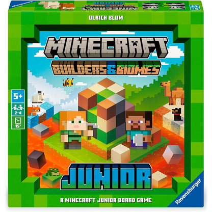 Minecraft Junior Builders & Biomes board game