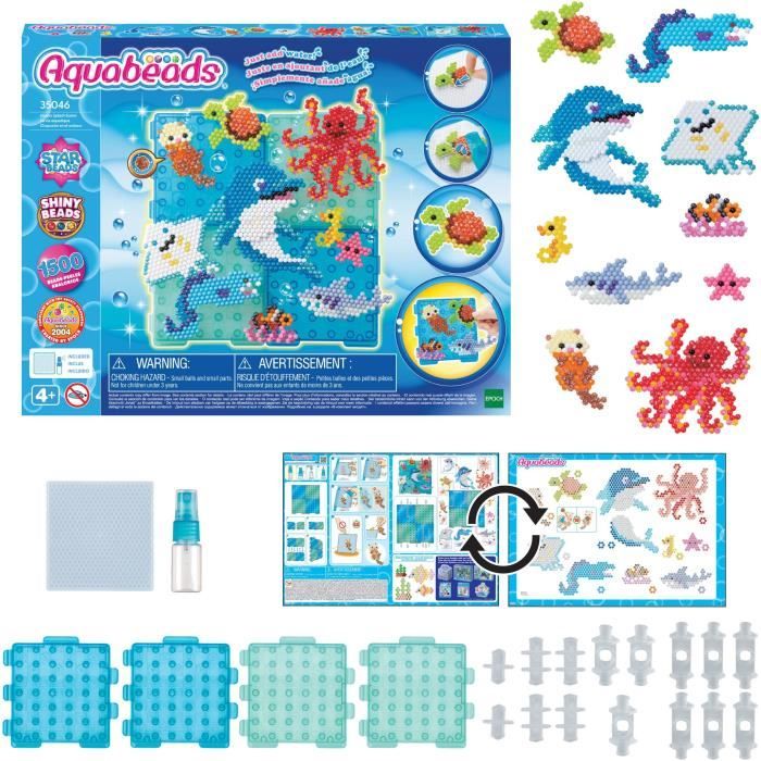 Creation box - AQUABEADS 35046 - Aquatic life