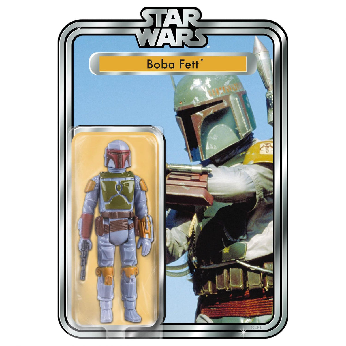 Star Wars Boba Fett Action Figure MEGA Funky Chunky Magnet | Toynk Exclusive