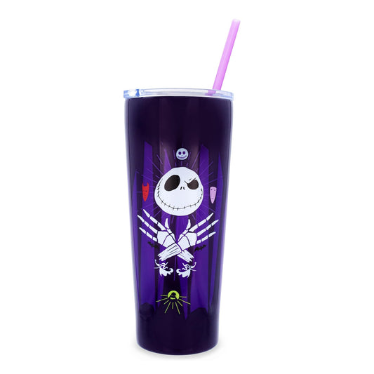 Disney The Nightmare Before Christmas Stainless Steel Tumbler | Holds 22 Ounce
