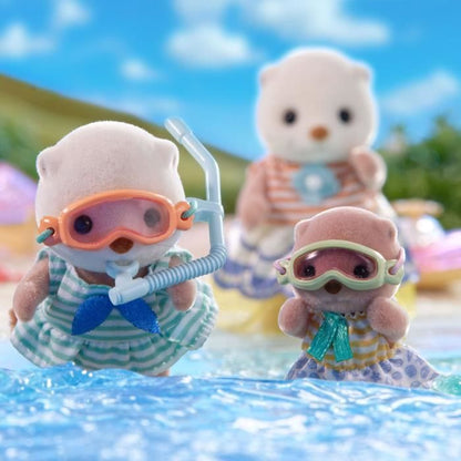 The Sea Otter Sisters - SYLVANIAN FAMILIES - 5804