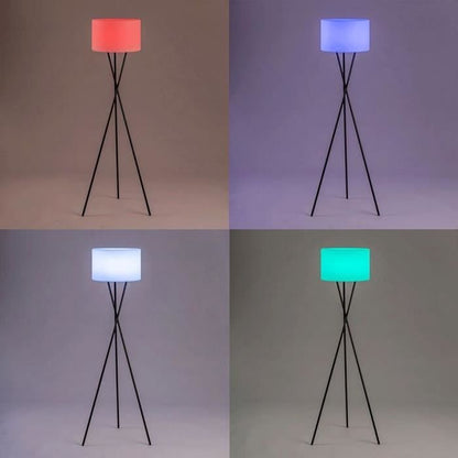 Wireless floor lamp - LUMISKY - TAMBOURY - H150 cm - Dimmable multicolor LED