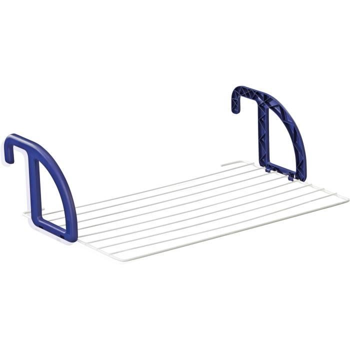 LEIFHEIT 83056 Hanging dryer balcony 7 meters CLASSIC 70 white & blue