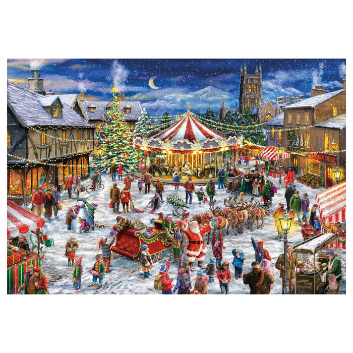 The Christmas Fair puzzle 500pcs