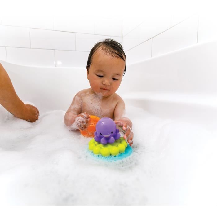 Bath toy - INFANTINO - Octopus bath pyramid