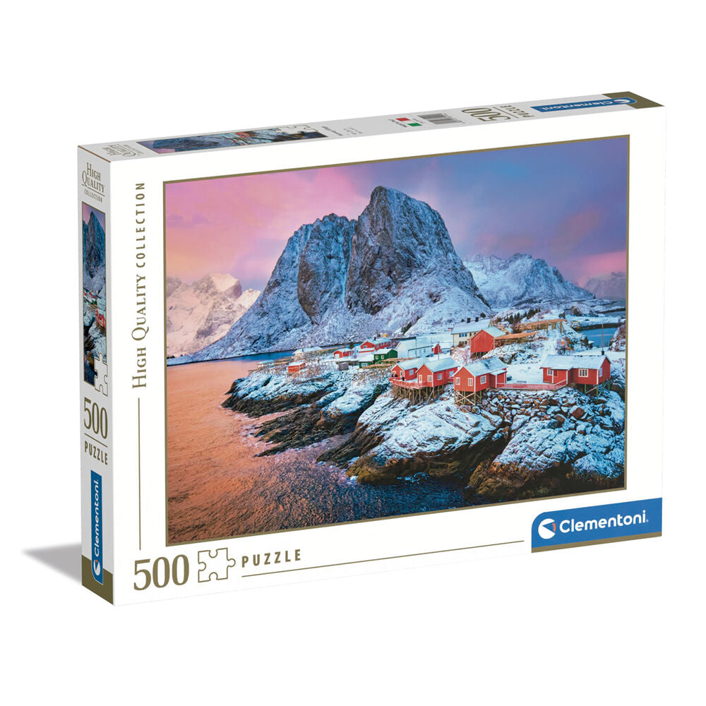 Hamnoy Village puzzle 500pcs