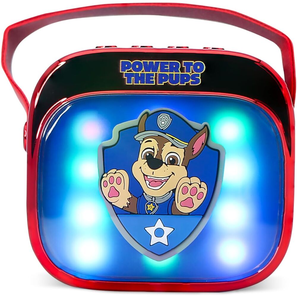 Paw Patrol LED Karaoke Speaker and Microphone