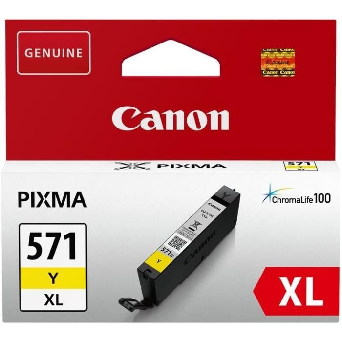 Canon CLI-571XL Cartridge Yellow XL