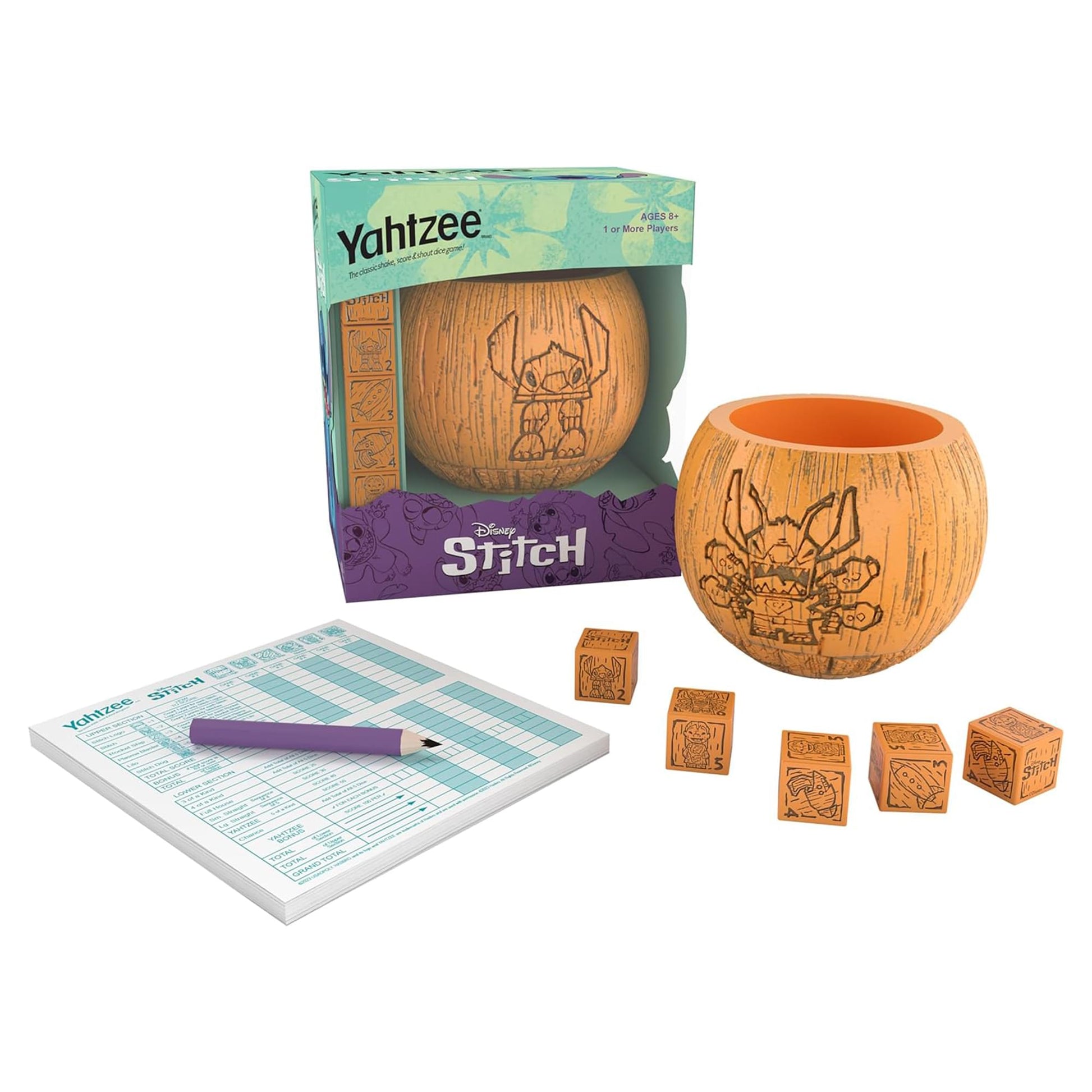 Disney Lilo & Stitch Yahtzee Dice Game