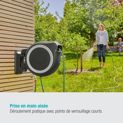 Gardena Rollup L Wall Mural Brazon-Length 30m-Ø13mm-Full kit-5 years warranty (18627-20)