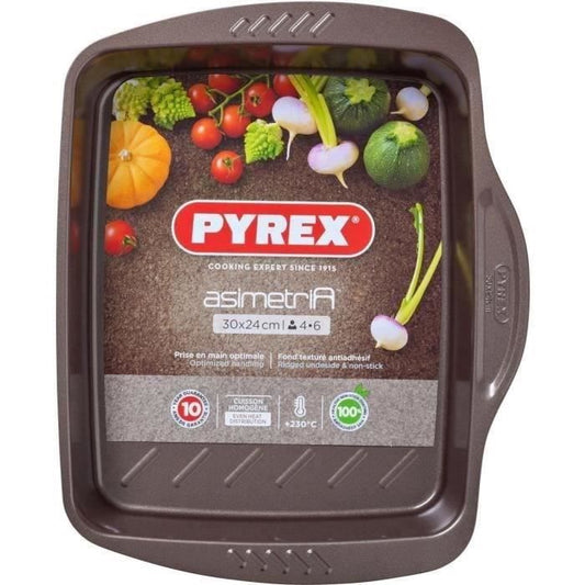 Baking dish - PYREX - 1452052 - Rectangular - Steel - 30 x 24 cm