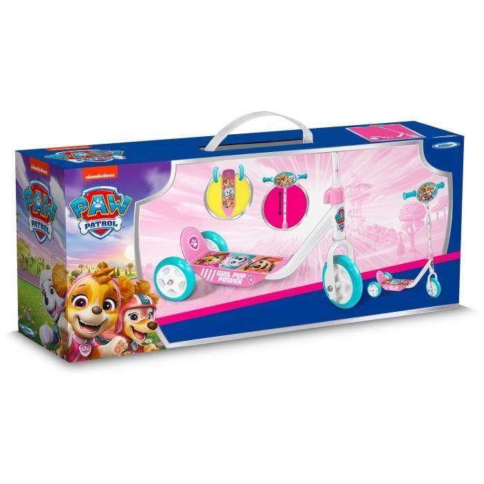 3-wheel scooter - PAW PATROL - Pink