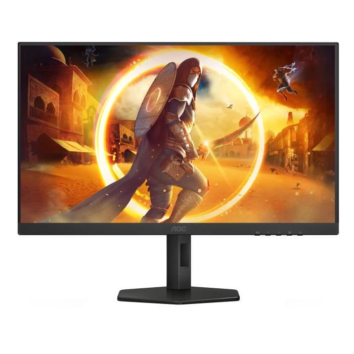 PC screen - AOC - Q27G4XF - 27 QHD - IPS panel - 180Hz - 0.5ms - Height adjustable - 1 HDMI 1 DP - Adaptive Sync - Black