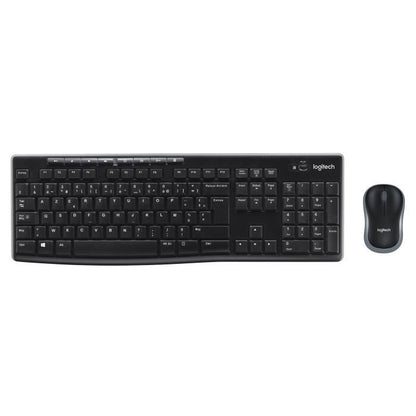 LOGITECH MK270 Mouse Keyboard Kit - Wireless - QWERTY