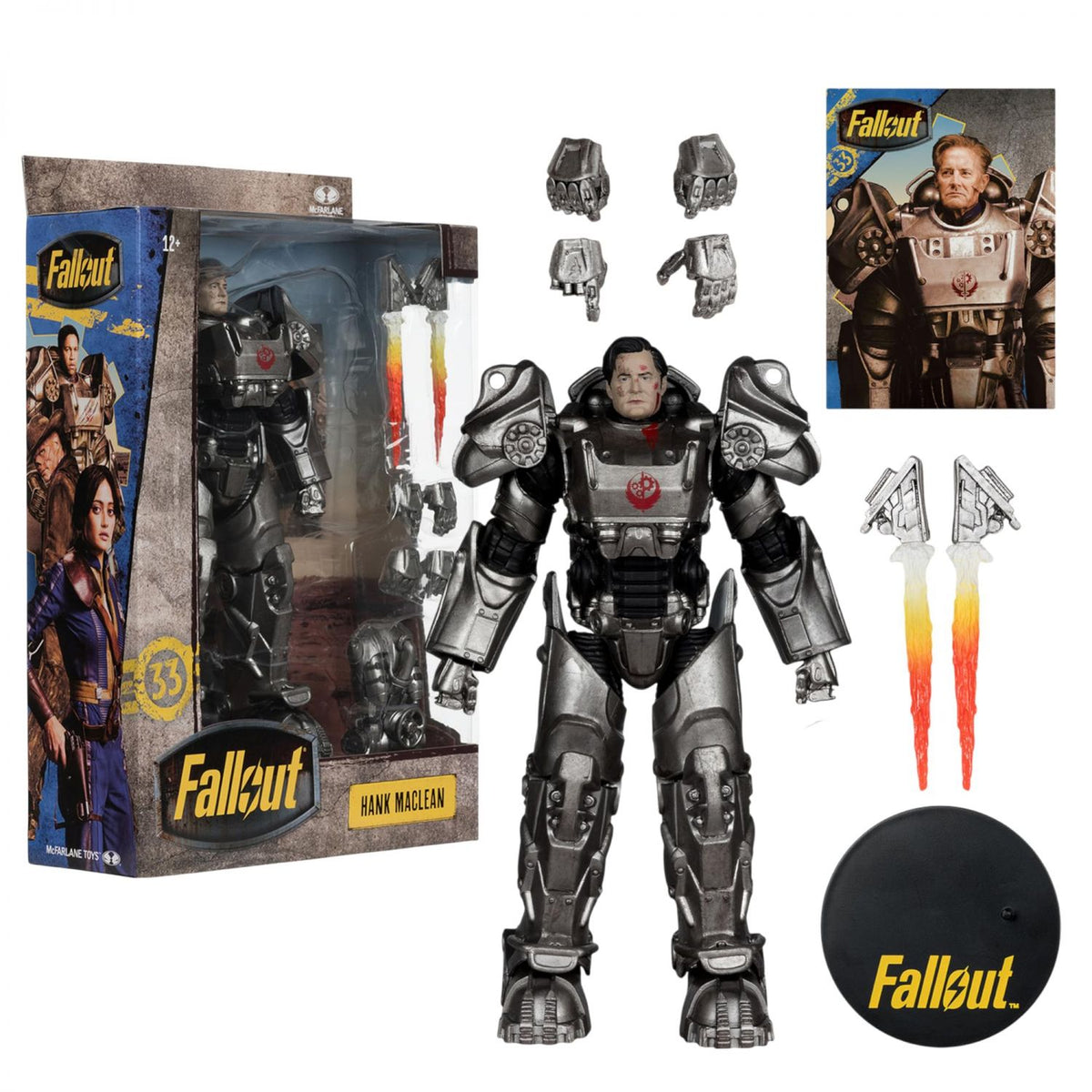 Fallout 7 Inch Deluxe Action Figure | Hank MacLean