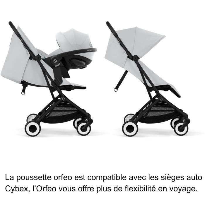 CYBEX - Ultra-compact and comfortable stroller - ORFEO - 4 wheels - Fog Grey