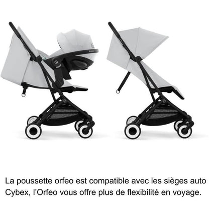 CYBEX - Ultra-compact and comfortable stroller - ORFEO - 4 wheels - Fog Grey