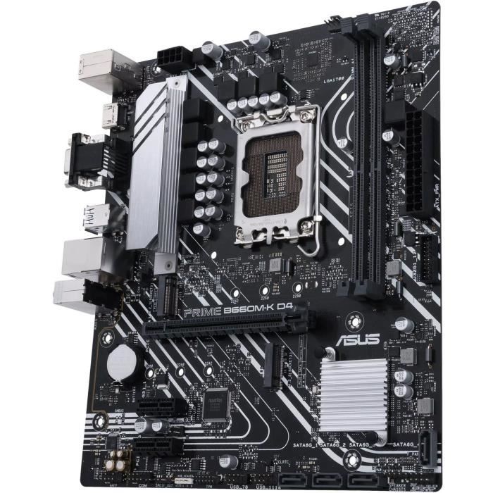 Motherboard - ASUS - PRIME B660M-K D4 - (90MB1950-M0EAY0)