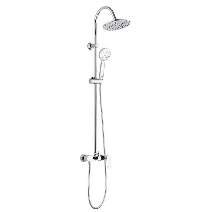 Rousseau Shower column with Dakota mechanical mixer tap