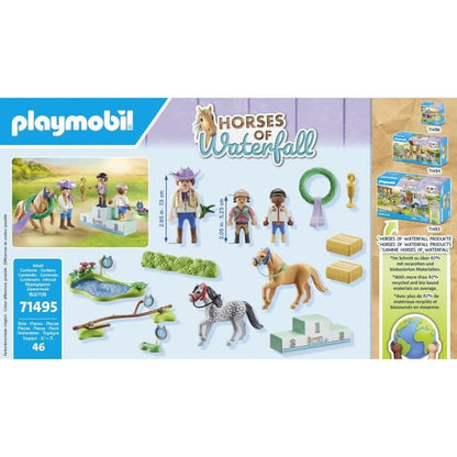 PLAYMOBIL 71495 Pony Riders and Show Jumping
