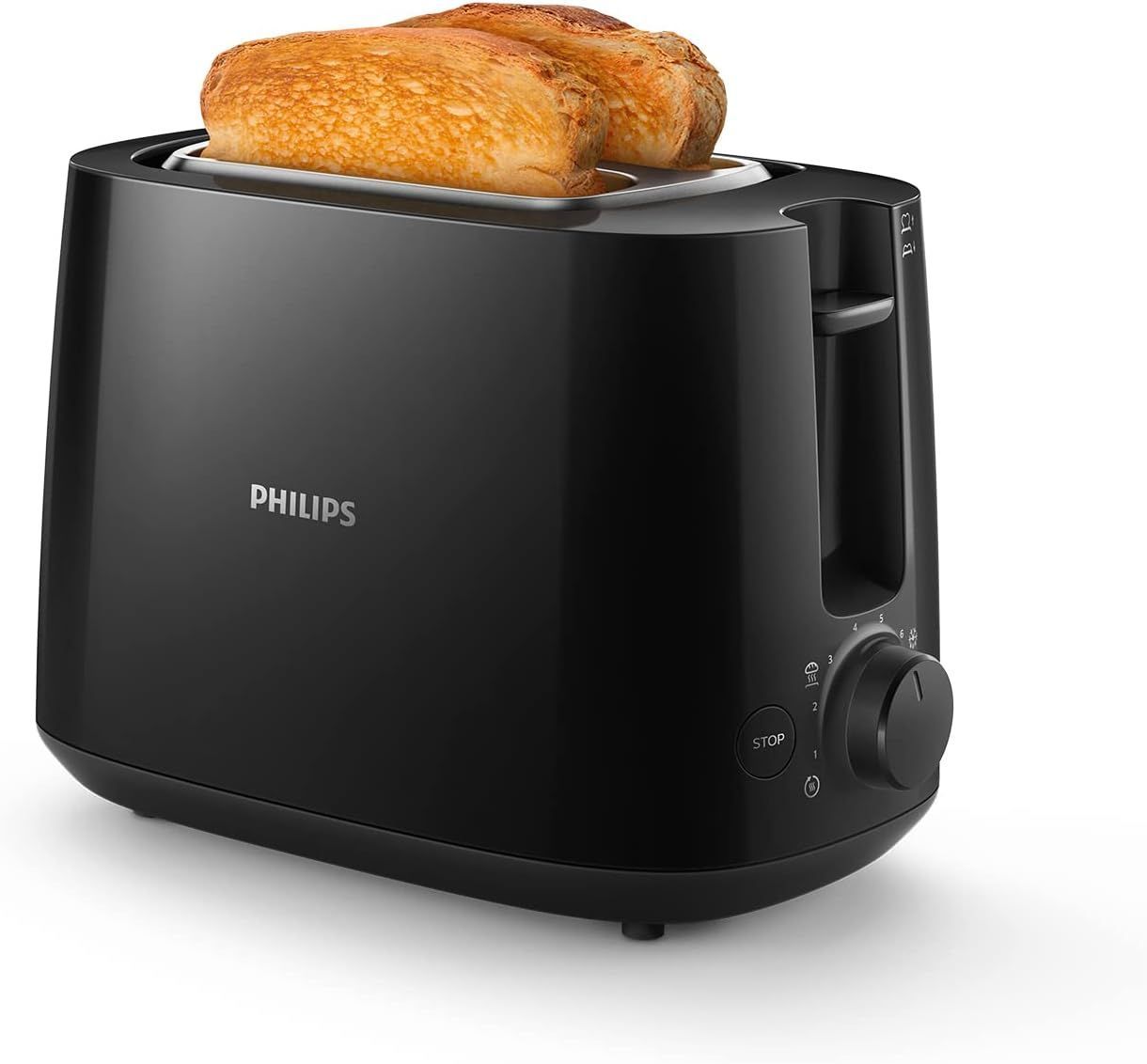 HD2581 / 90, Toaster, black, 830W