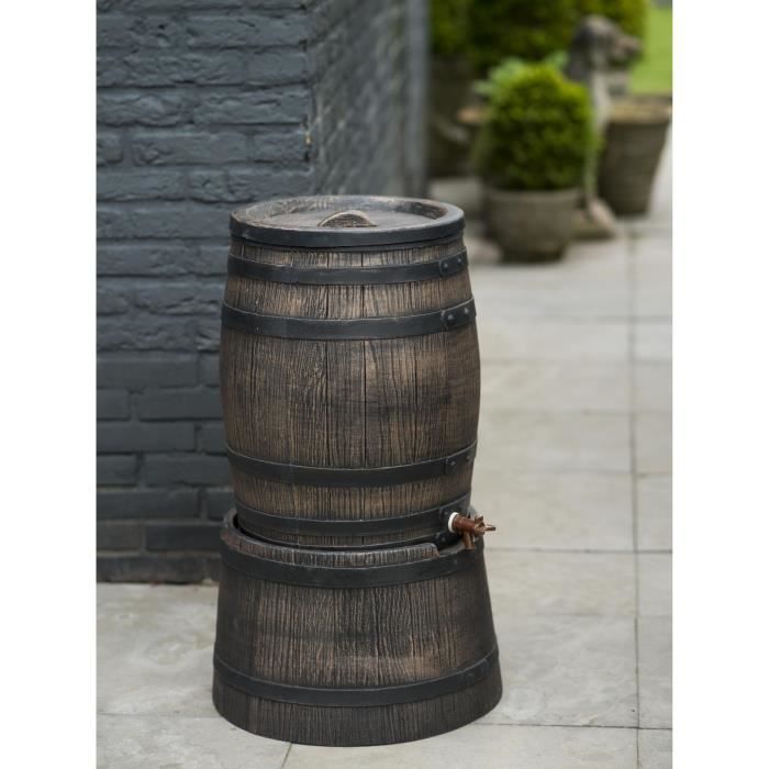 Nature Rain Barrel Holder 30.5x58cm Brown