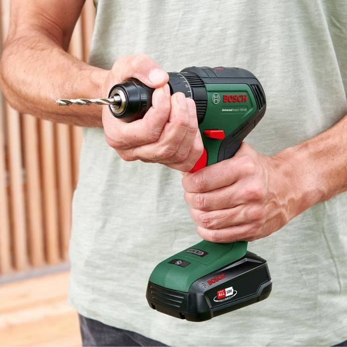 Bosch UniversalImpact 18V60 Brushless drill driver (+2x2.0Ah batteries) + AL 18V-20 charger - 06039D7102