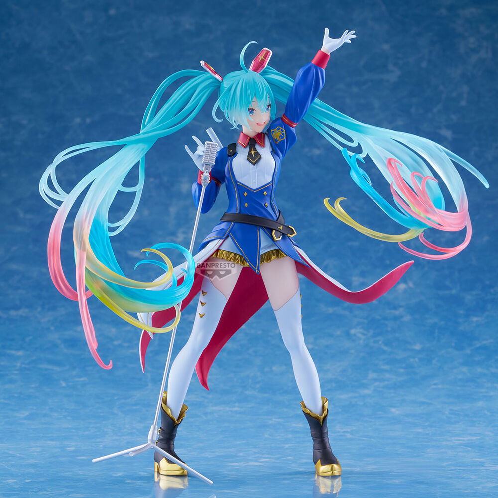 Gundam x Hatsune Miku 45th Anniversary Gundam Collaboration Banpresto Evolve figure 21cm
