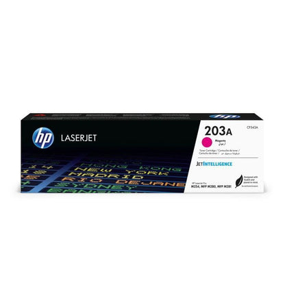 HP 203A Genuine LaserJet Toner Magenta (CF543A) for HP Color LaserJet Pro M254 / M280 / M281