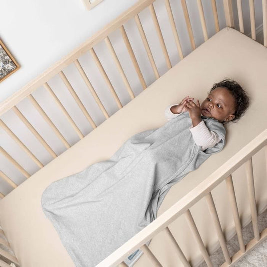 INGENUITY Swaddling Sleeping Bag, Sun Sleeping Bag, for Summer TOG 0.5, Adjustable from 3 to 18 months, Oeko-Tex certified
