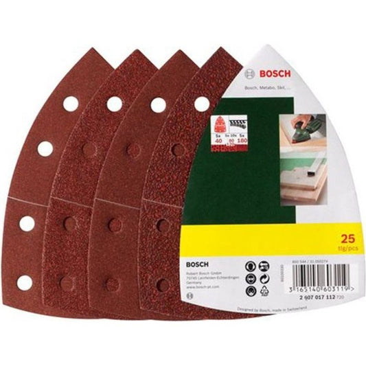 BOSCH 25 abrasive hooks for multi-grinder