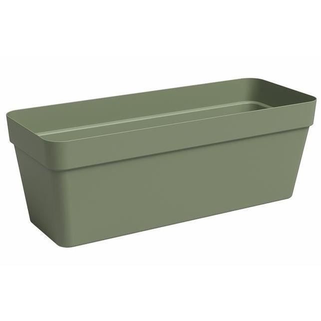 Planter - Plastic - Ash Green - Rectangular - L49.9 x D20 x H18.1cm - ARTEVASI