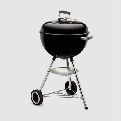 Charcoal barbecue - WEBER - Classic Kettle - Enamelled steel - Diameter 47 cm - Integrated thermometer