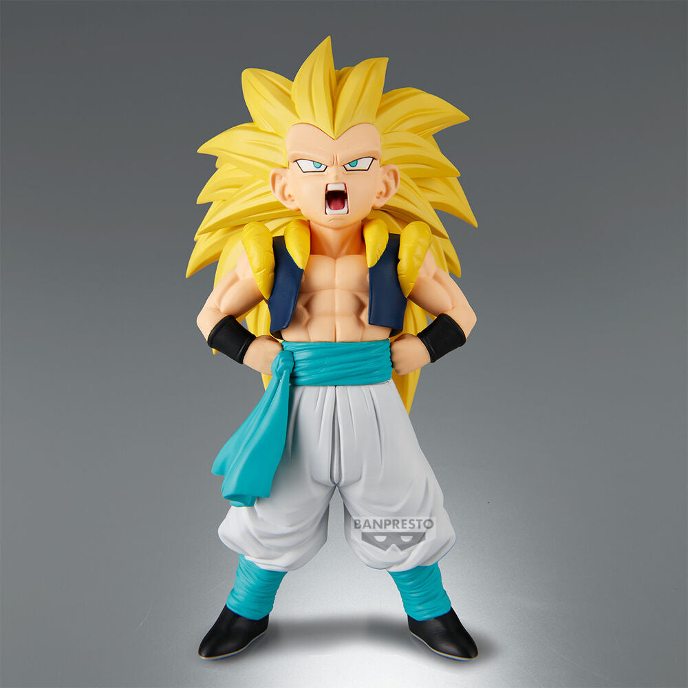 Dragon Ball Z Super Saiyan 3 Gotenks Solid Edge Work figure 16cm