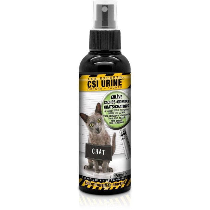Spray - CSI URINE - Cat/Kitten 150ML - Eliminates odors, odor control, natural microorganisms & enzymes
