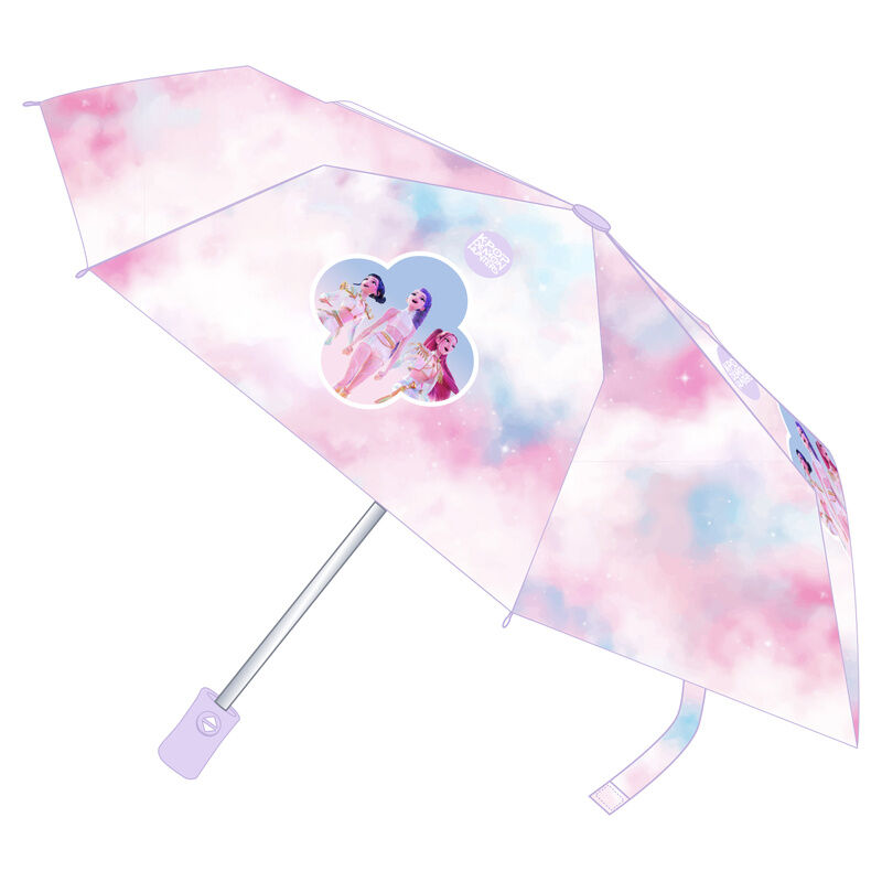 Demon Hunters Kpop Artist automatic folding umbrella