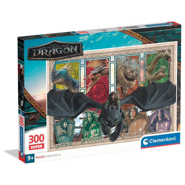 How To Train Your Dragon puzzle 300pcs