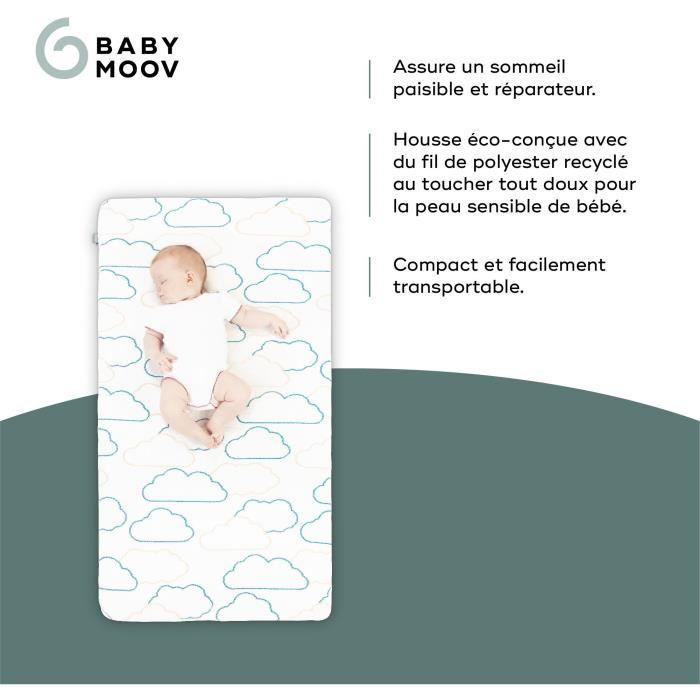 Babymoov Cosy'Lite Nomad travel mattress 60x120cm, universal size, oeko-Tex certified and recycled